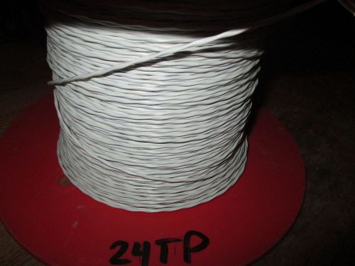 Raychem 2 conductor 24 awg SPC wire 44/4424-24-0/9-9cS2251 1900ft.
