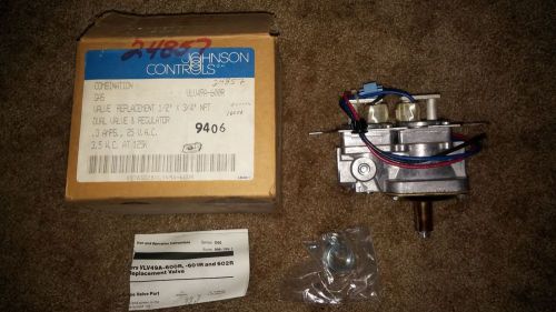 New johnson controls vlv49a-600r 24v gas control valve*1/2&#034;x3/4&#034;npt nos for sale