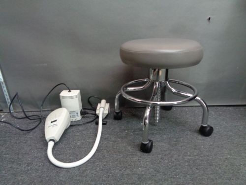 Lot welch allyn ls-135 diagnostic lamp + jb &amp; call co lab stool ex! nr! for sale