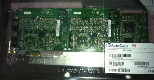AudioCodes NGX2400-EH PCIe 24 port Digital Station Tap P/N: 910-0700-003