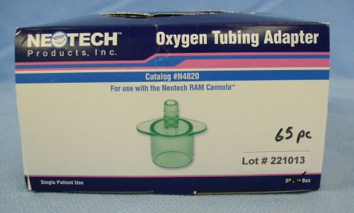 65 neotech products oxygen tubing adapters #n4820 for sale