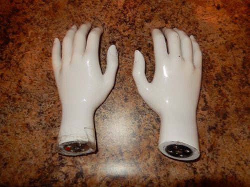 pair of mannequin hands jewelry display hands