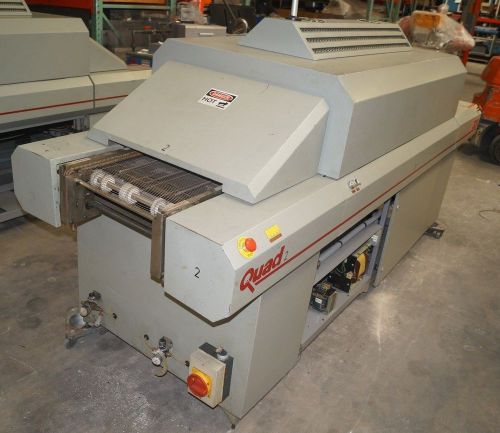 QUAD ZCR 941C SOLDER REFLOW OVEN WITH BOTH MESH BELT AND EDGE RAIL