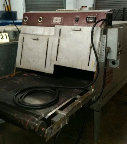 National screen printing, tee shirt equipment dryer for sale