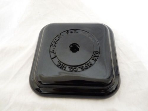 1940 vintage Oak Acorn lid rare with writing gumball machine  fits 6 8 lb globe