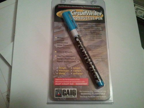 CAIG Circuit Writer Conductive Trace Pen, Silver Micro Tip Pen - Brand New