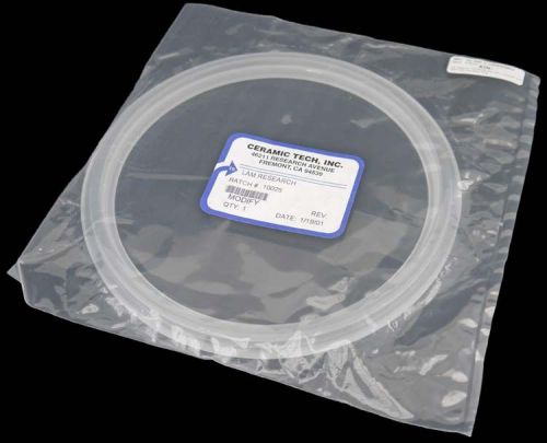 New sealed lam research 716-011624-010-c insulated quartz lower electrode ring for sale