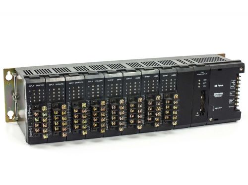 GE Fanuc 10-Slot Rack with HI Cap Power Supply &amp; Modules  IC610CHS130A
