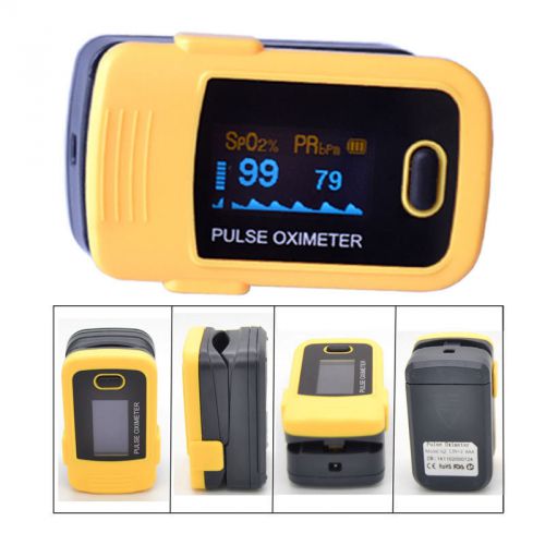 FDA  CE Oximeter Pulse Finger Tip Monitor  SpO2 pulsioximetro ossimetro +Alarm