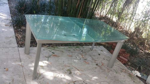 glass conference table