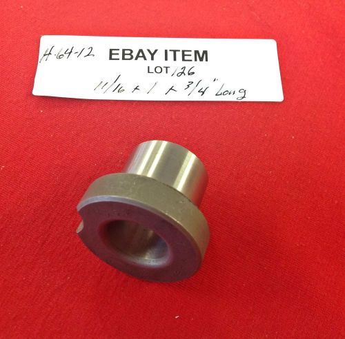 Acme h-64-12 head press fit shoulder drill bushing 11/16 x 1 x 3/4&#034;  lot of 1 for sale