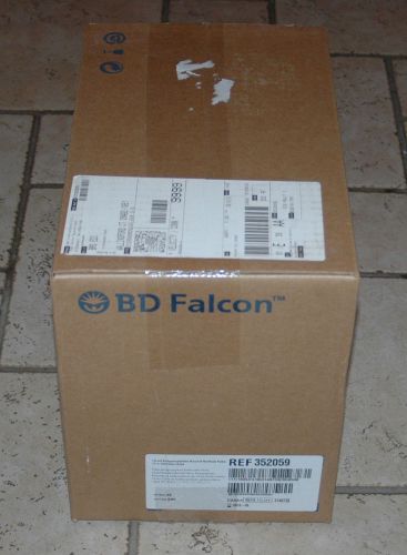 500 BD Falcon 352059 Round-Bottom 14mL Disposable PP Tubes, Sterile, 2018-05 NEW