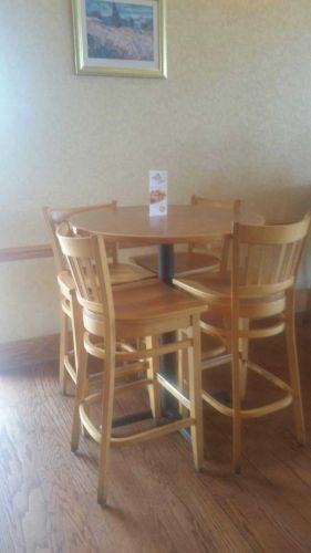 Restaurant Tall Chairs with table tops