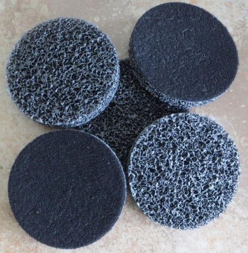 LOT of 5 /  3M 5&#034; x NH Scotch-Brite Black Coating Removal Disc S XCS for J Hook