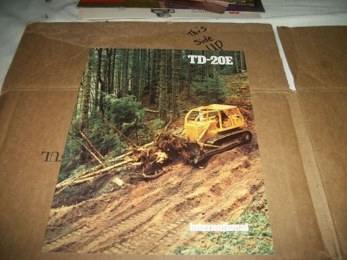 International TD-20E Dozer Sales Brochure