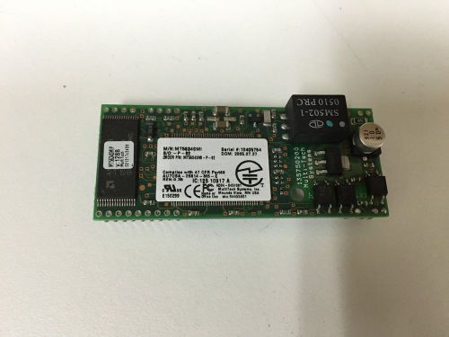 Multi-tech systems voice data fax plugin modem mt5634smi-p-92 for embedded for sale