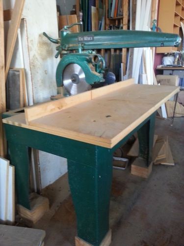 Dewalt vintage 12 inch radial arm saw heavy duty with stand for sale