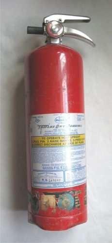 Vintage 1974 general fire extinguisher model tcp-5a triplex dry chemical a-b-c for sale
