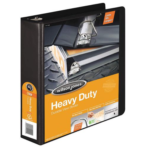 Heavy duty binder, view, d-ring, 2in, black w385-44bpp1 for sale
