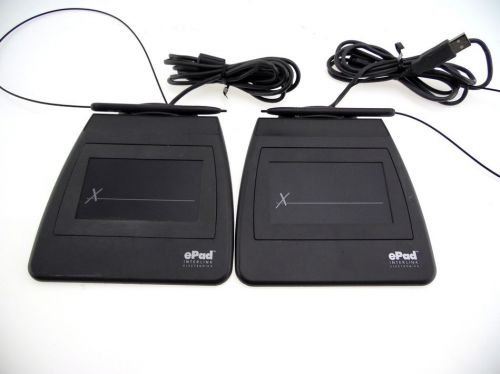 Lot of 2 interlink electronics wired epad usb signature terminal touch pad for sale