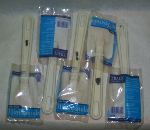 (5) 9&#034; low heat (250 f) traex mini spatula restaurant quality new &amp; sealed for sale