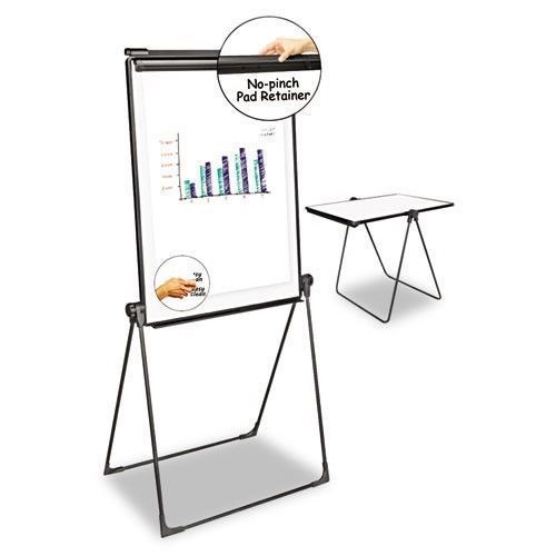 White Board Dry Erase Easel Kids Foldable Double Sided Art Color Office Project