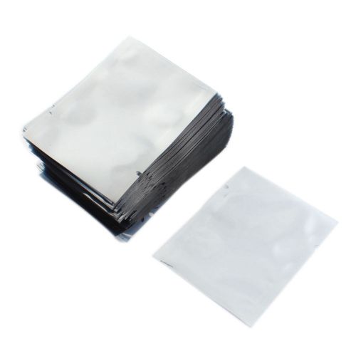 200pcs 6cmx8cm Semi-Transparent ESD Anti-Static Shielding Bags