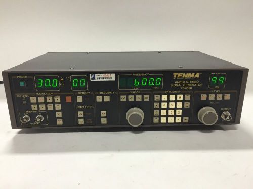 TENMA 72-4050 AM/FM STEREO SIGNAL GENERATOR