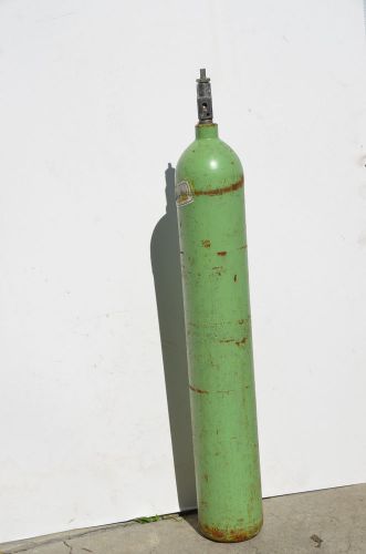 EMPTY MEDICAL E STEEL CYLINDER WITH  OXYGEN VALVE