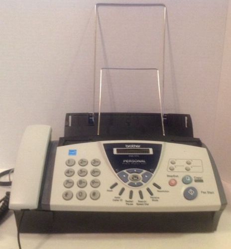 Brother Fax-575 Personal Plain Paper Fax Machine Telephone - Fast Shipping