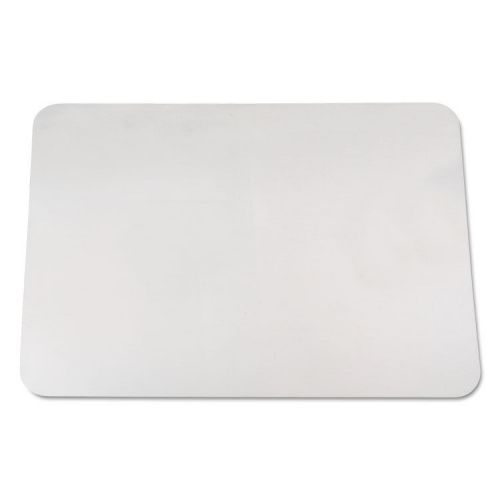 KrystalView Desk Pad with Microban, 36 x 20, Clear