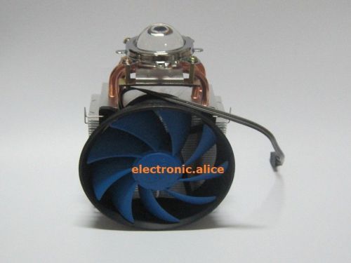 50W 100W High Power LED Cooling Fan Aluminium Heatsink 1PCS