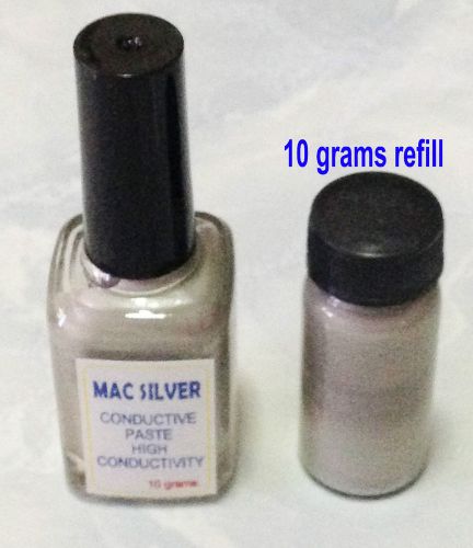 Silver Conductive Ink Glue Wire Glue PCB Membrane Conductive paint 10 grams