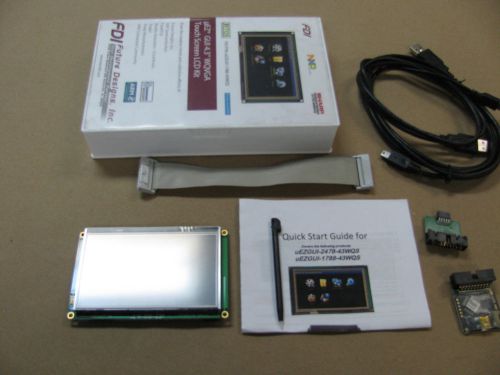FDI - uEZ GUI WQVGA Touch Screen LCD Kit