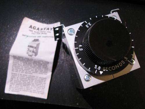 Timing Relay Agastat 7024AB (4 Pole Model) 120VAC Coil Time 0.5 - 5.0 S NOS