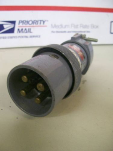RUSSELLSTOLL PIN AND SLEEVE PLUG 3760 30AMPS 3P 4W