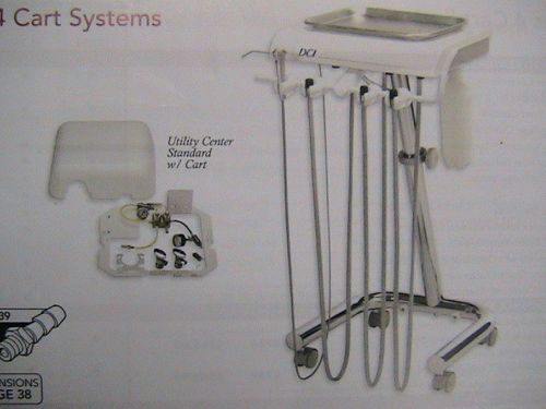 Dci series 4 dental cart system for sale