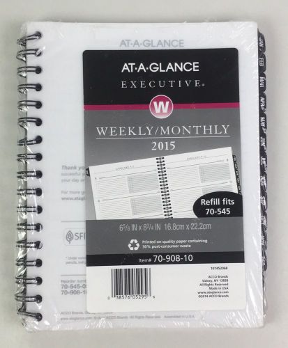 At-A-Glance Executive Weekly/Monthly 2015 (7090810) Fast Shipping
