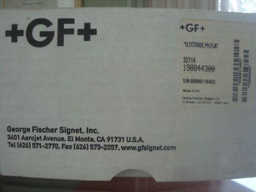 NEW GEORGE FISCHER SIGNET 198844300 PH ELECTRODE FLAT TIP TWIST-LOCK CONNECTION