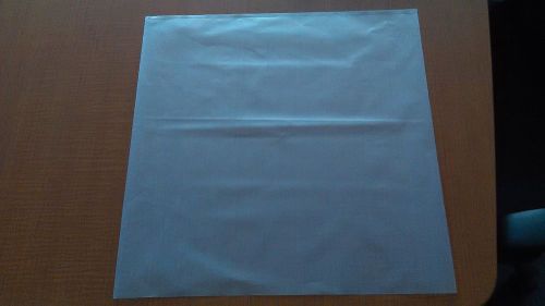 4mil 16&#039;x16&#039; off white flat open top poly bag