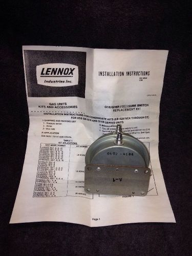 air switch for Lennox G16 G-16 Cnsrvtr. III .55 W.C. FS4131-558 switch Free Ship