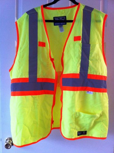 Walls Work Wear 3m Reflective Material Vest Size 2XL NWT&#039;S
