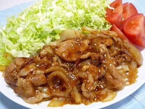 Japanese [Shoga-yaki] - Cuisines Kitchen FOOD Ginger Pork Saute Recipe PDF File