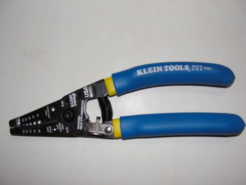 Klein tools 11055 wire stripper / cutter; 10-18 awg solid,12-20 stranded wire for sale