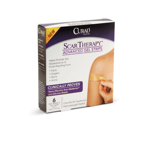 Medline Curad Advance Scar Therapy Strips (Pack of 24)