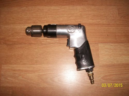 Chicago Pneumatic CP789R-42 3/8&#034; Reversible Air Drill Motor 4200 RPM - 90 PSIG