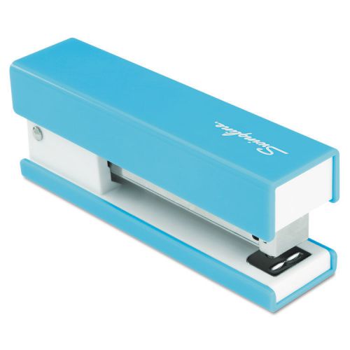 Half strip fashion stapler, 20-sheet capacity, blue for sale