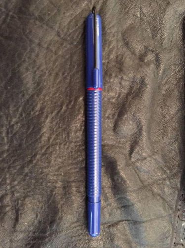 1995 rotring altro (nos) - fine, technical ball point pen. color blue for sale