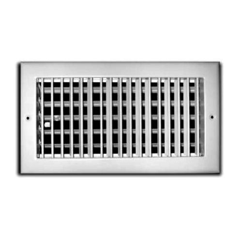 Truaire 14 in. x 8 in. adjustable 1 way wall/ceiling register  h210vm 14x08 for sale