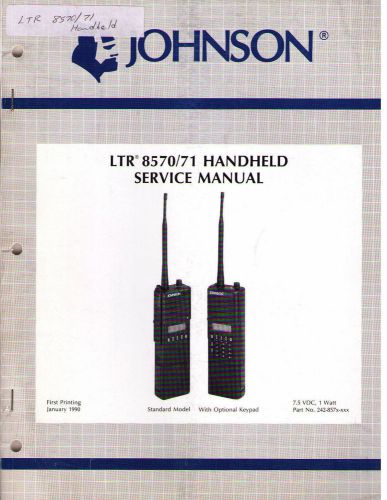 Johnson Service Manual LTR 8570/71 HANDHELD